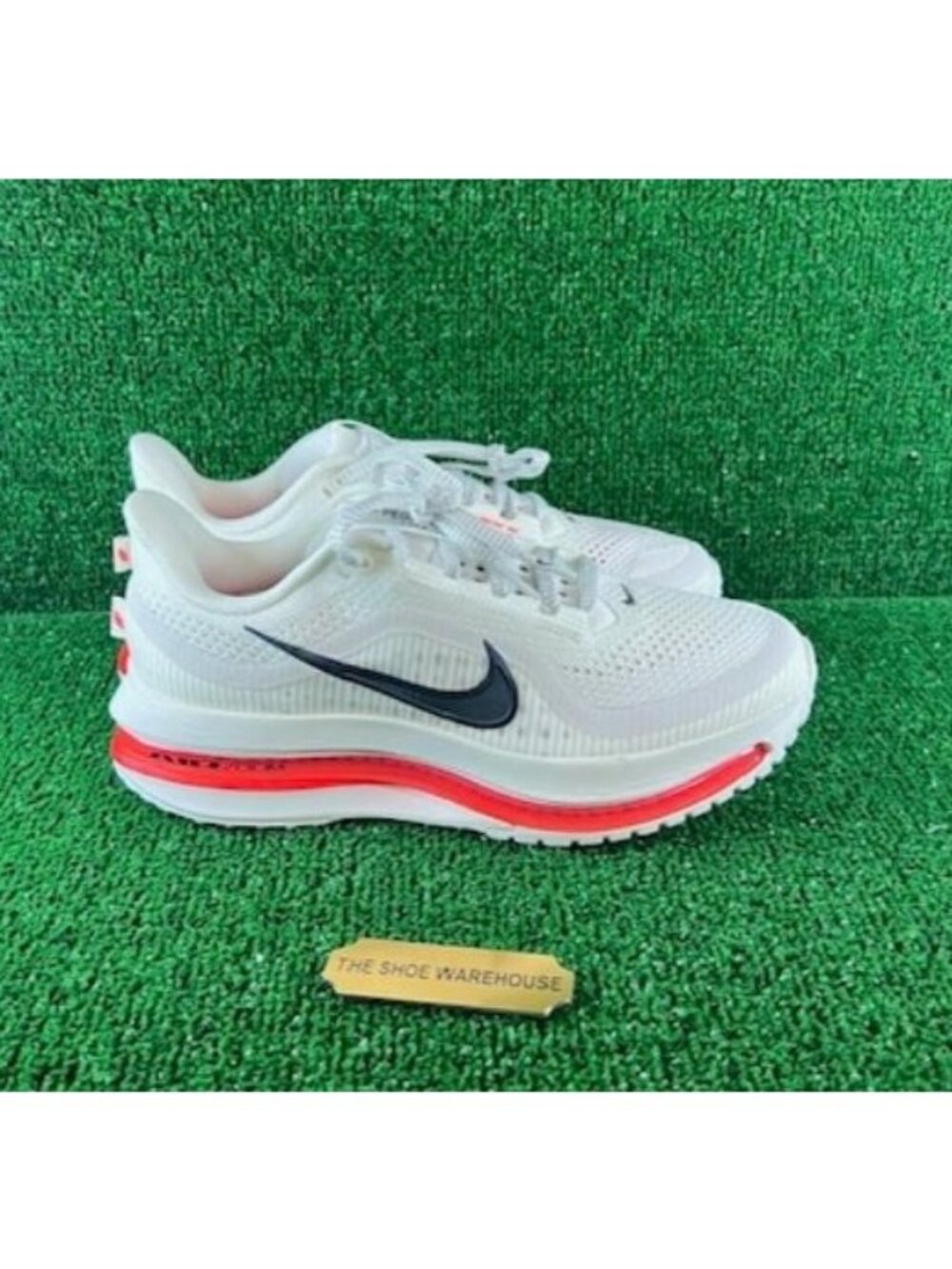 Men Nike Air Zoom Pegasus Premium White Crimson Running Shoe HQ2592-101 Size 6.5